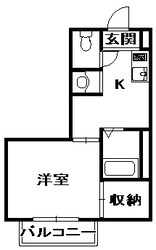 パール有野Ⅱの物件間取画像